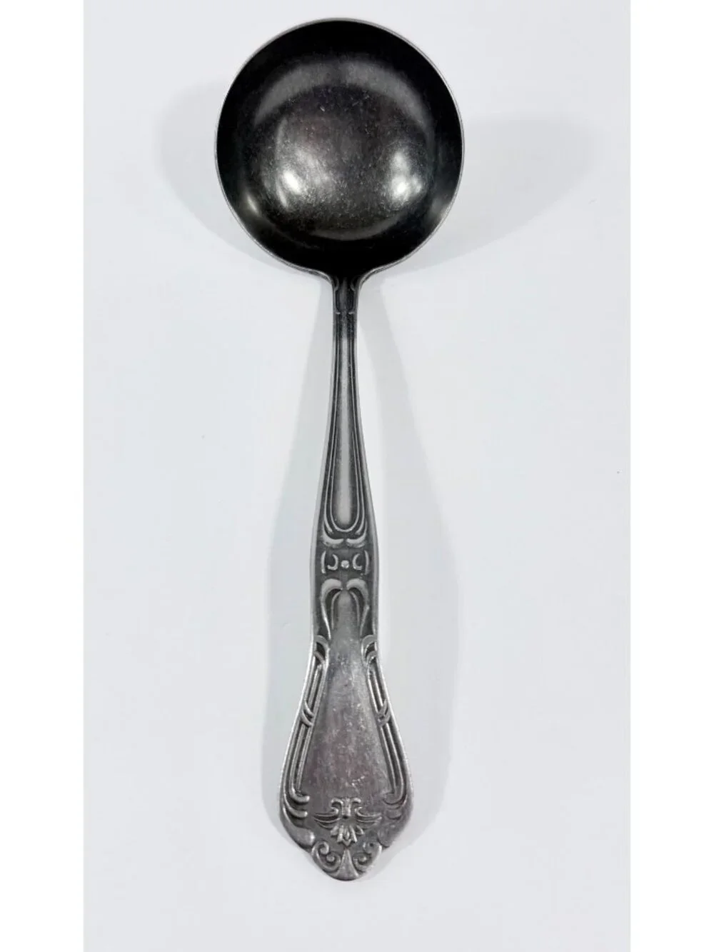 Vollrath 2-ounce Serving Ladle Embossed Handle Stainless Steel Ornate Soup Vinta